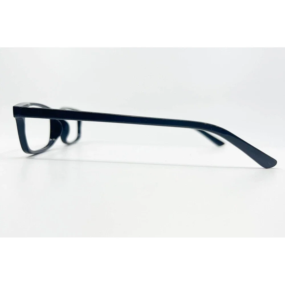 Rochester Eyeglass Frames Mens Black Rectangular Full Rim 145mm 39377